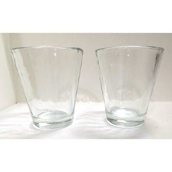 Bormioli Rocco Set of 2 Whiskey Rocks Glasses Recycled Glass - Picture 1 of 10